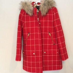 J. Crew Stadium Jacket - Size 8